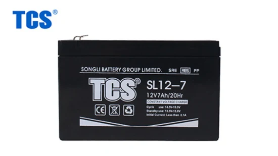 Tcs Produttore cinese di accumulo di energia Batteria a secco al piombo sigillata regolata da valvola AGM 12V 7ah Prezzo per bilance elettroniche