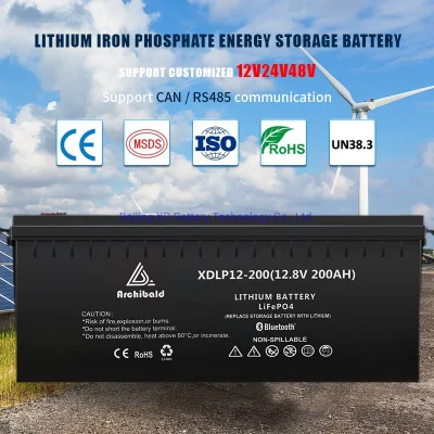 Cina Prezzo di fabbrica Batteria al litio 12,8 V 200ah LiFePO4 Batteria 12 V al litio ferro fosfato per bici elettrica, luci, solare, alimentazione di backup