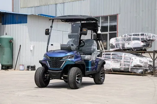 Carrello da golf elettrico a gas a 2 + 2 posti a prezzo di fabbrica con piombo